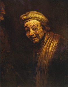 自画像 作： Rembrandt van Rijn